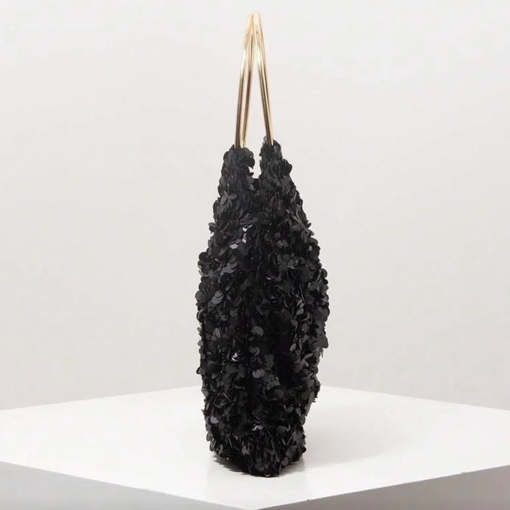 🎩 Black Sequin Bag 🎩 - Picture 5 of 7